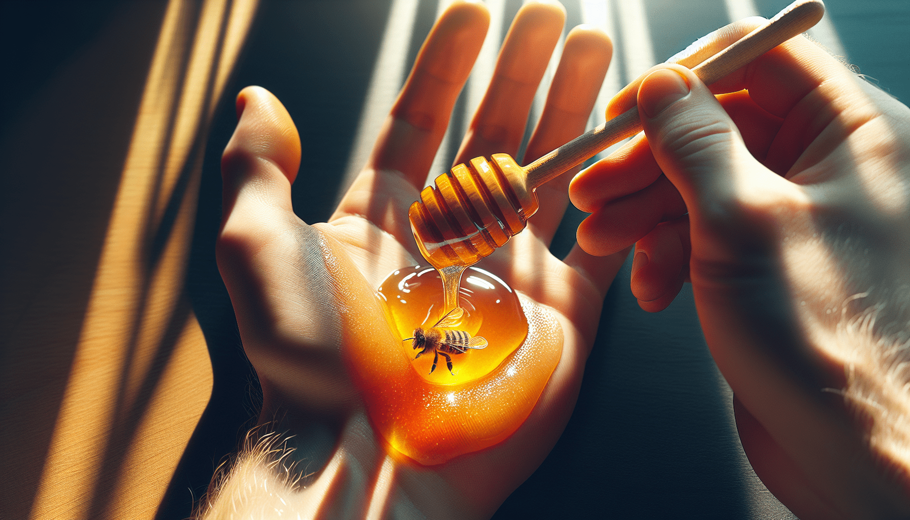 how does honey contribute to wound healing and skin health