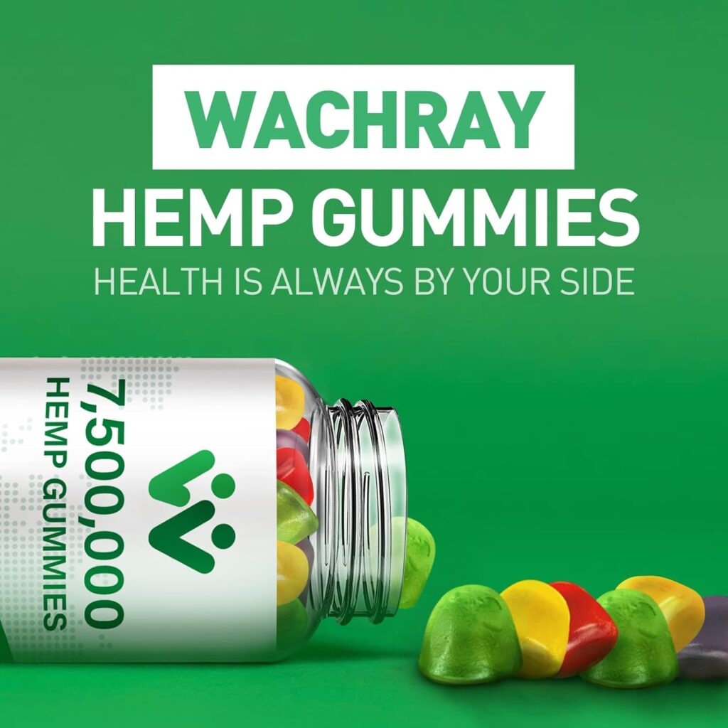 3 Packs Organic Hemp Gummies 7,500,000 High Strength - High Potency Hemp Oil Infused Gummies - Natural Hemp Candy Supplements - 240 Gummies