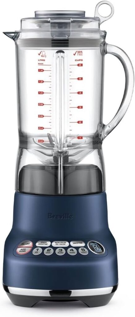 Breville Fresh and Furious Blender BBL620DBL, Damson Blue