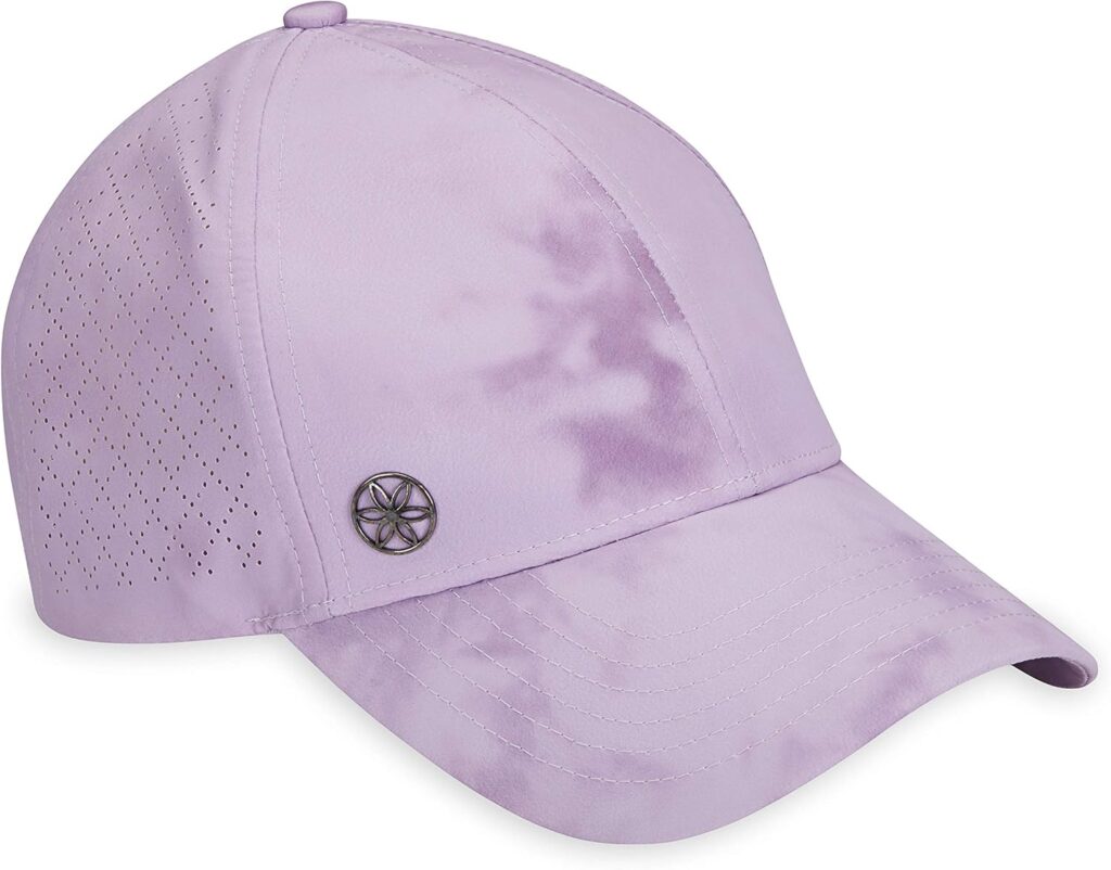 Gaiam Wander Breathable Geo Hat - Cute Womens Baseball Hat for Summer, Lightweight 6-Panel Ball Cap for Running Hiking