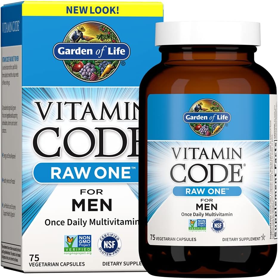 Garden of Life Multivitamin for Women, Vitamin Code Womens Multi - 120 Capsules, Whole Food Womens Multi, Vitamins, Iron, Folate not Folic Acid Probiotics for Womens Energy, Vegetarian Supplements