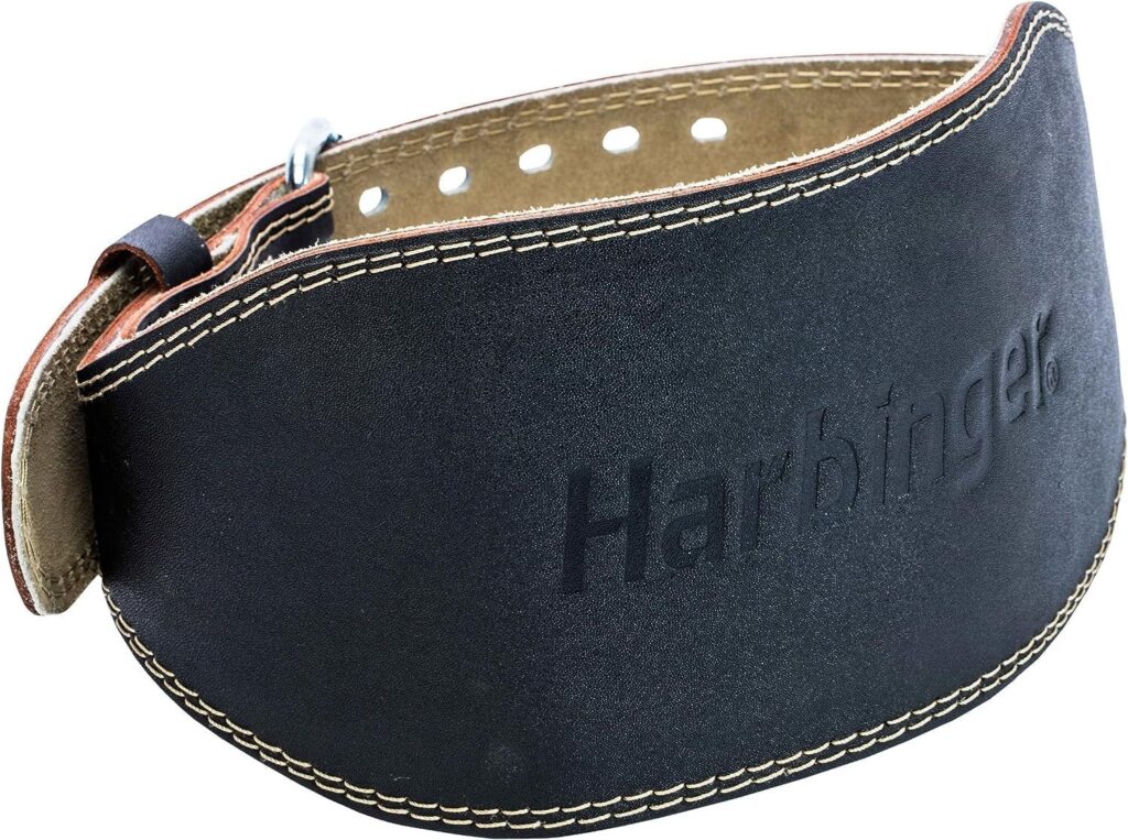 Harbinger Harbinger Padded Leather Belt Black