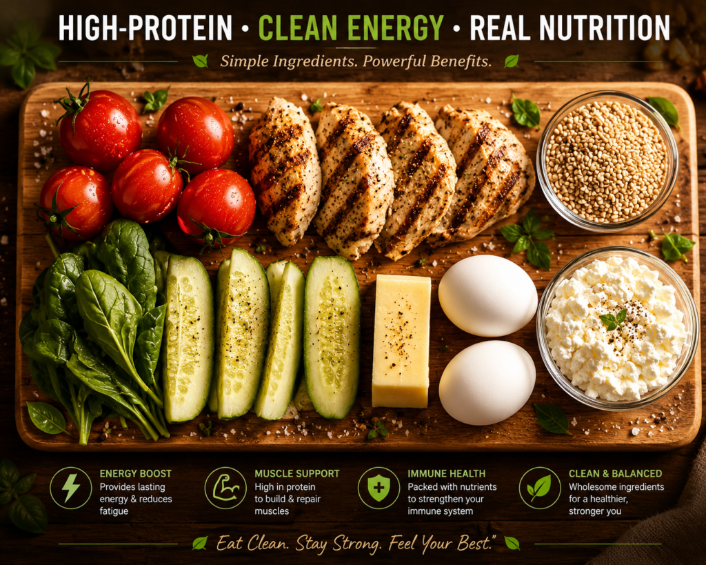 16 High-Protein Foods for Building Muscle and Staying Full
